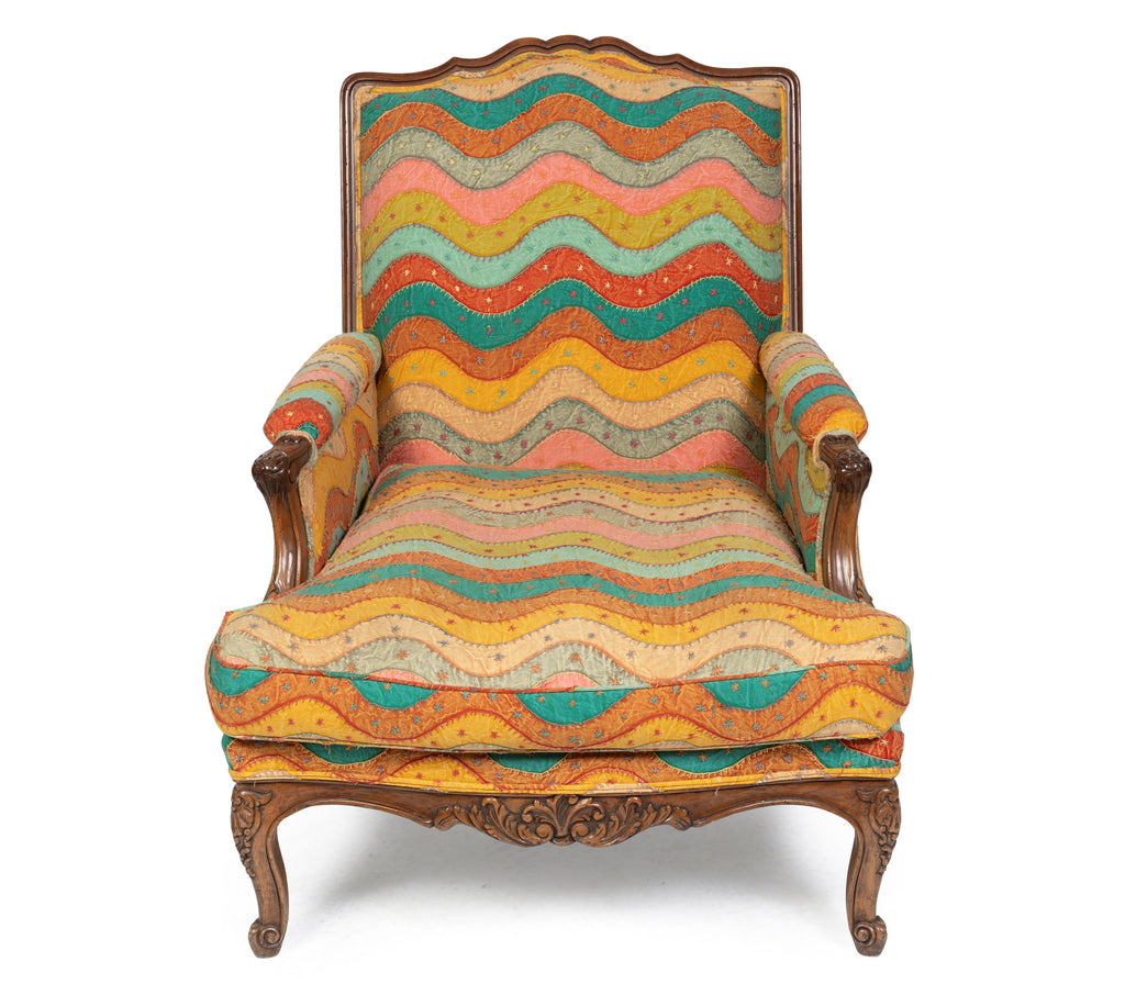 A Louis XV Oak Framed Bergère (GS. 284)