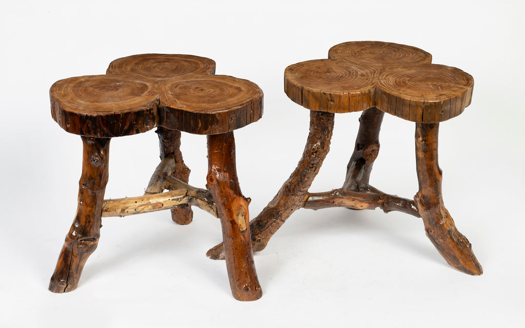 Tree Trunk Stools