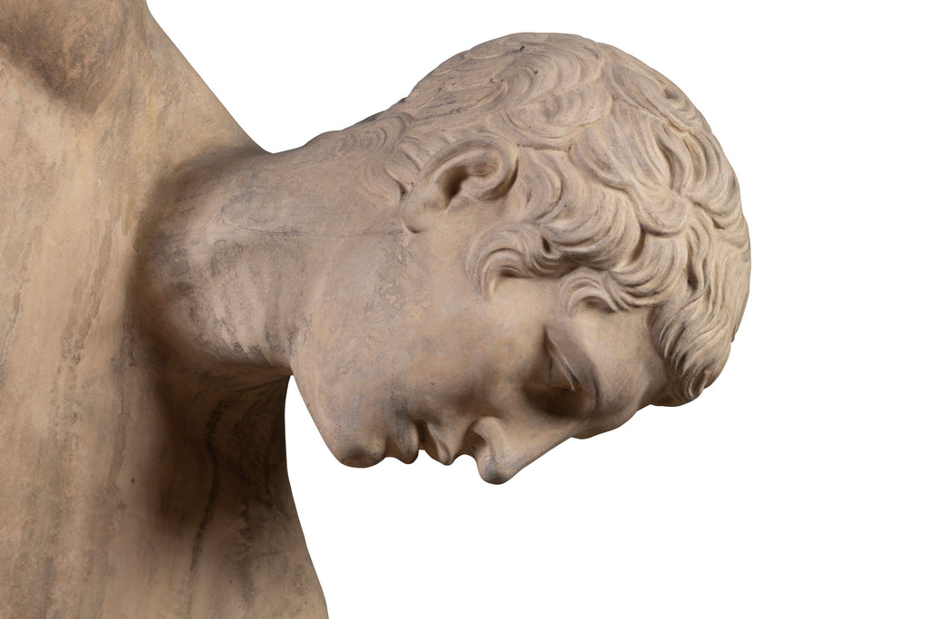 A Terracotta Statue of Discobolus, 19th Century (GS 157)