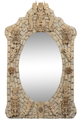 A 19th Century French "Dieppe" Mirror