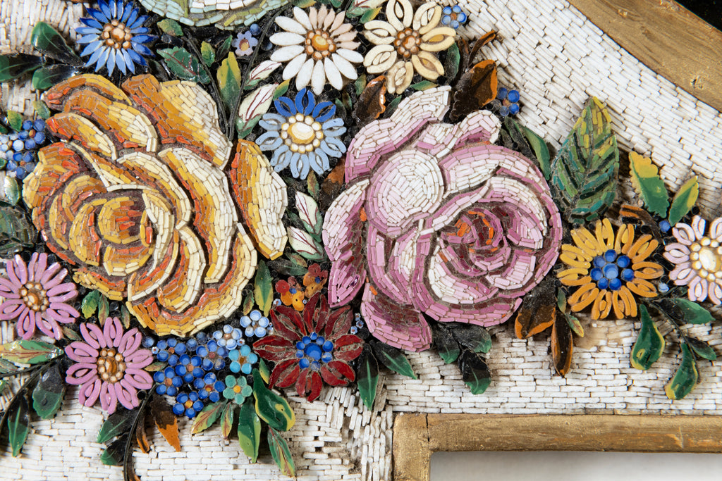 A 19th Century Venetian Micro Mosaic Framed Mirror (GS. 141)