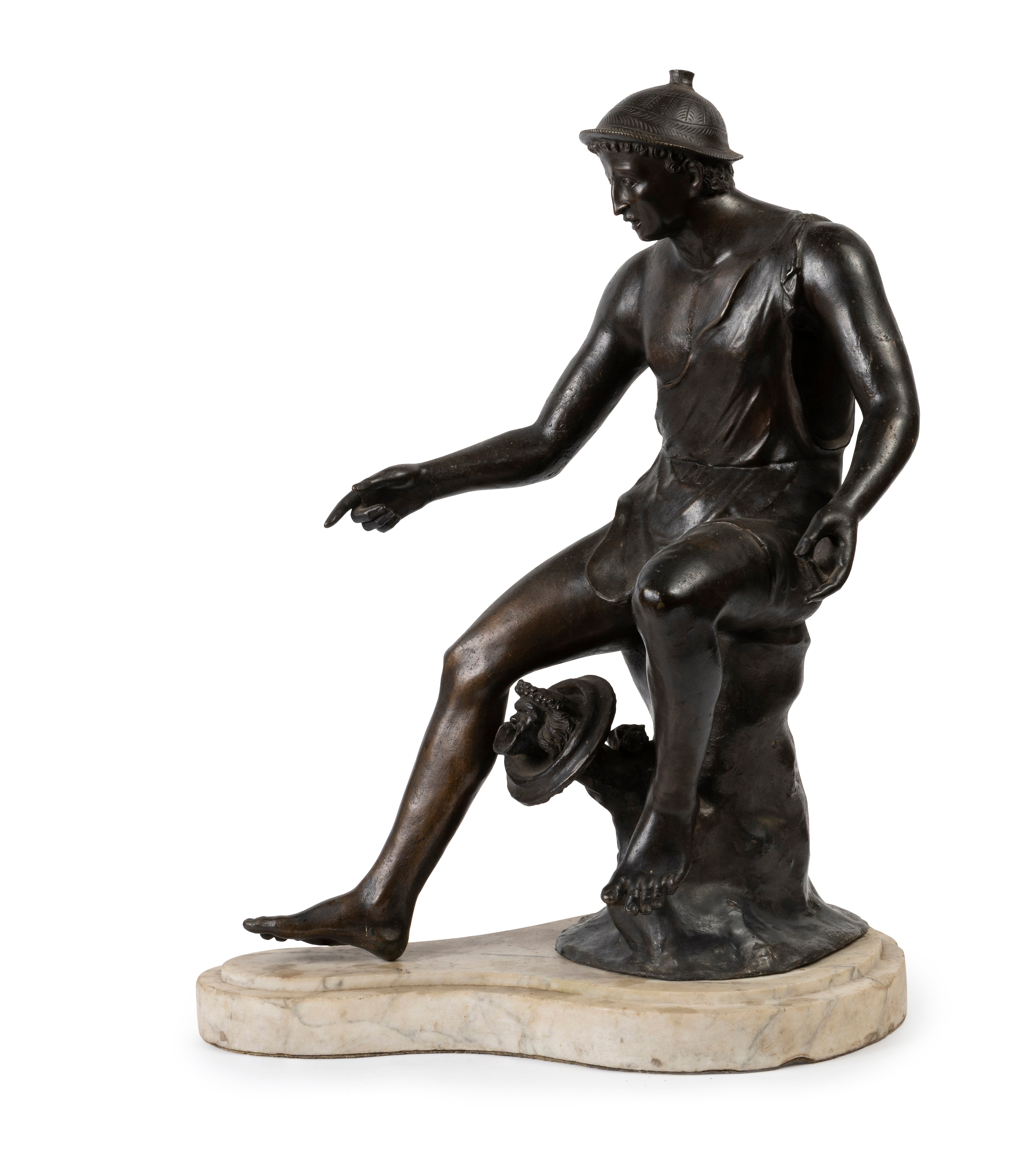A Bronze Figure of the 1st Century CE Roman 'Fisherman' (GS. 209)