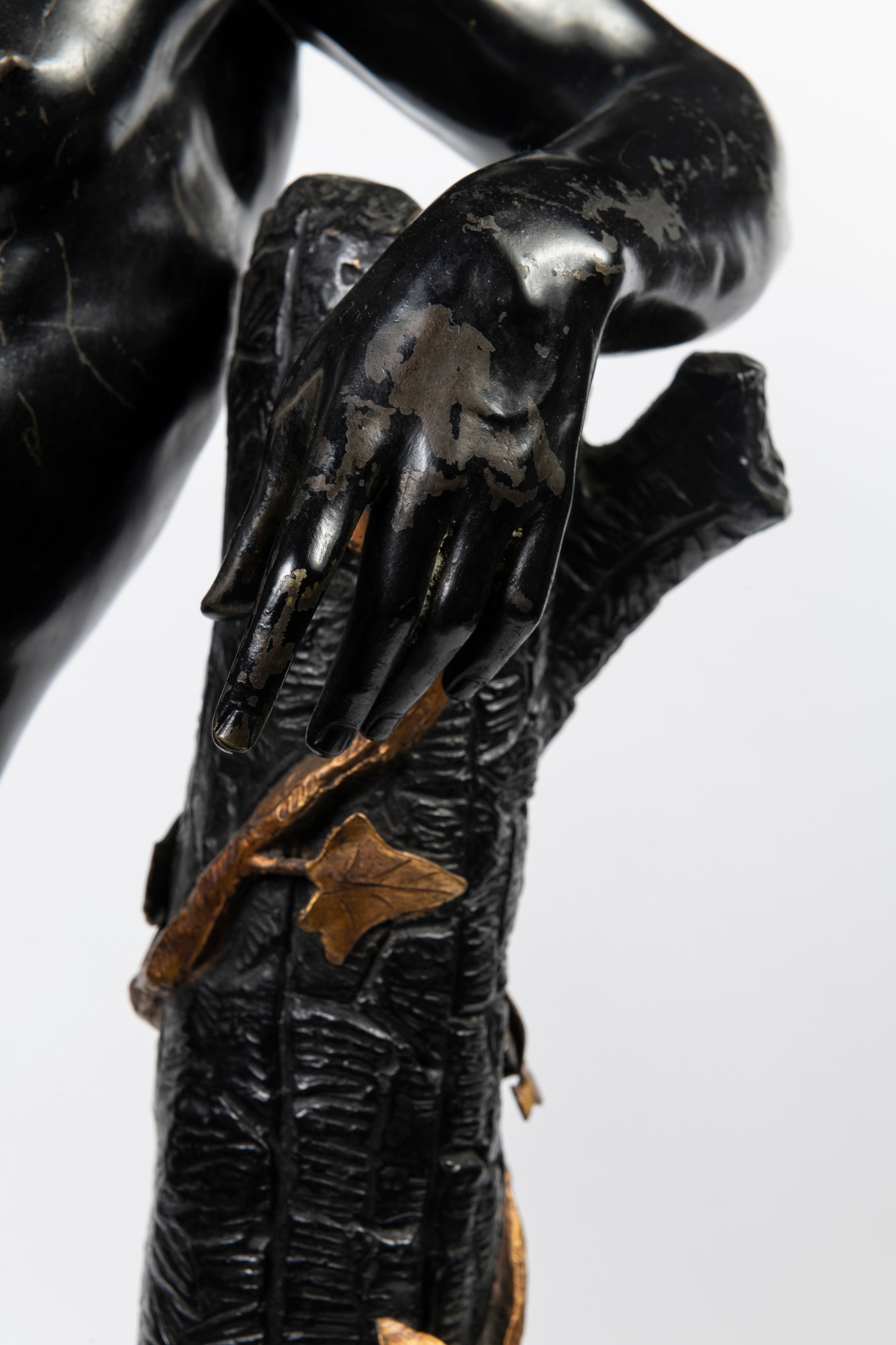 An Italia Bronze and Ormolu Bacchic Figure (GS. 213)