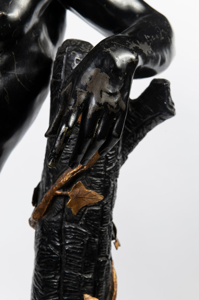 An Italia Bronze and Ormolu Bacchic Figure (GS. 213)