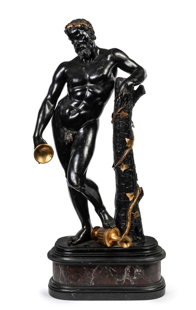 An Italia Bronze and Ormolu Bacchic Figure (GS. 213)