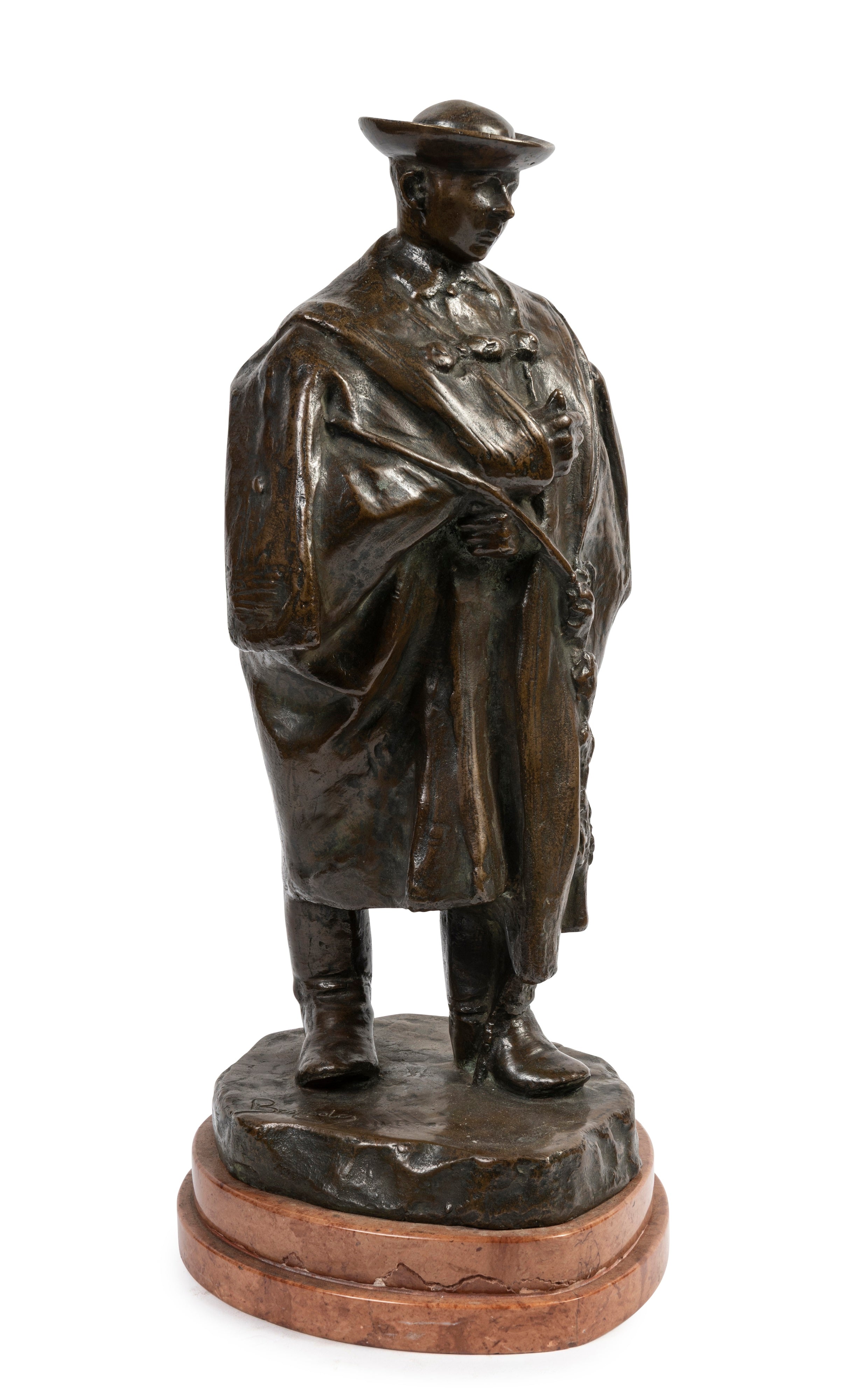 A Bronze Figure of Csikos by Hungarian Sculptor László Beszédes, Late 19th or Early 20th Century (GS 289)