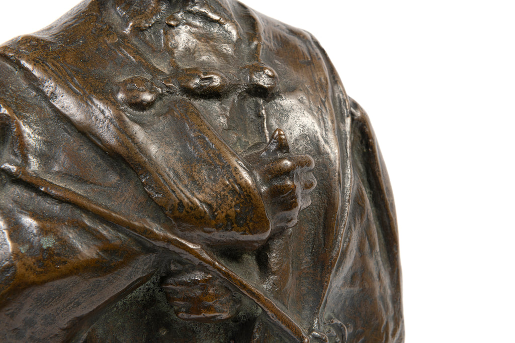 A Bronze Figure of Csikos by Hungarian Sculptor László Beszédes, Late 19th or Early 20th Century (GS 289)