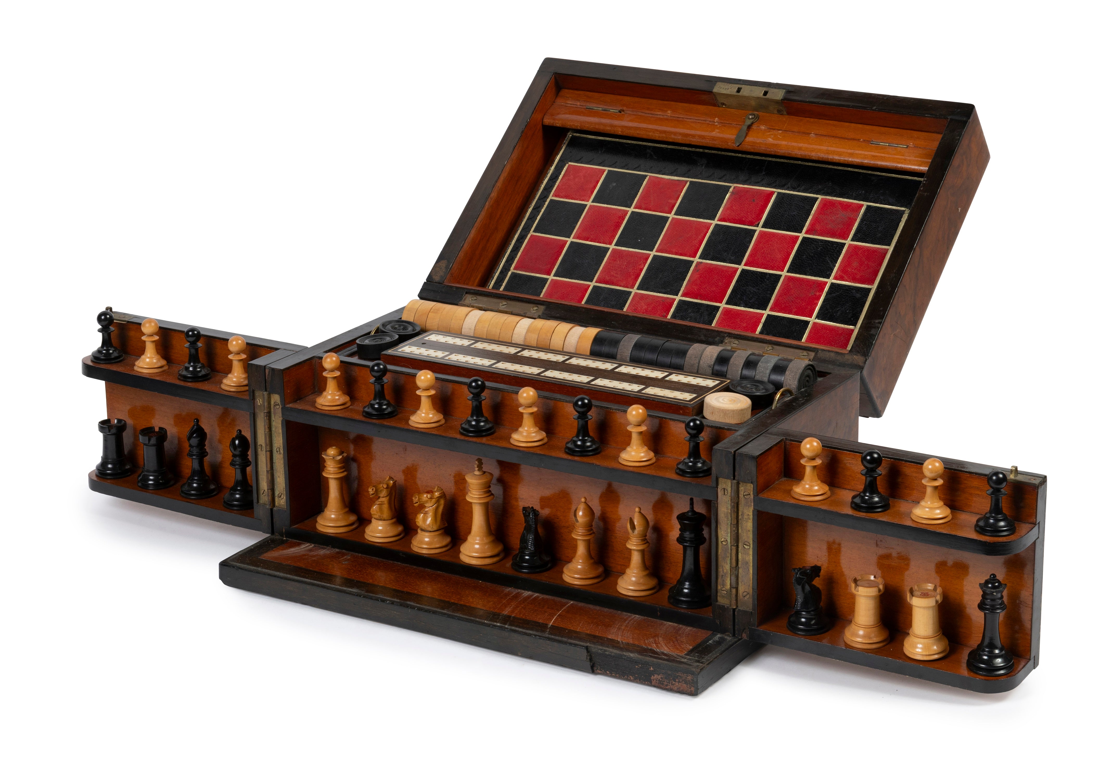 An English 19th Century Games Box (GS. 417)