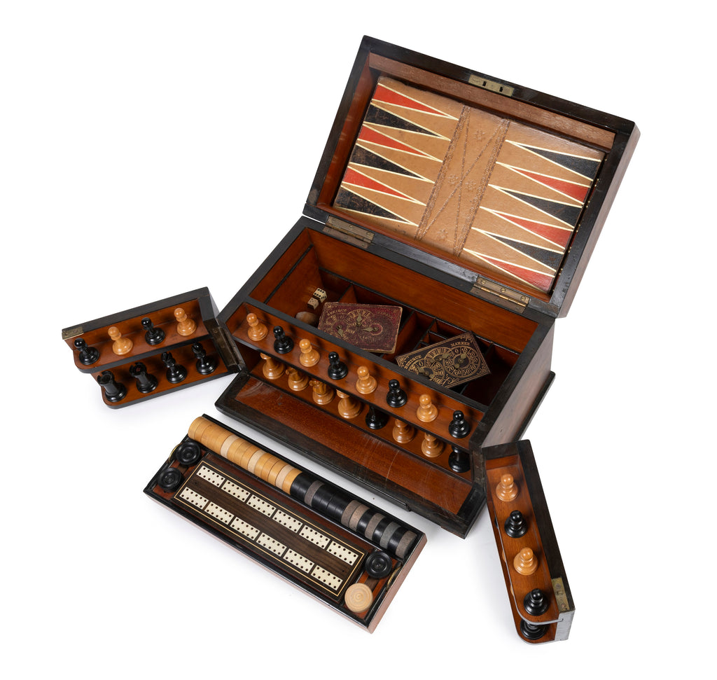 An English 19th Century Games Box (GS. 417)