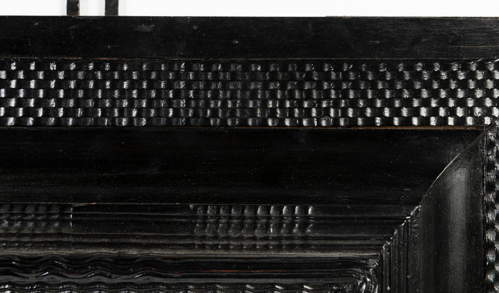 An Ebonized Mirror, Flemish 19th Century (GS. 434)