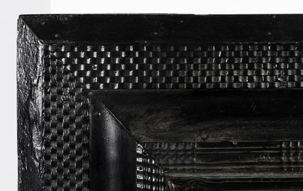 An Ebonized Mirror, Flemish 19th Century (GS. 434)