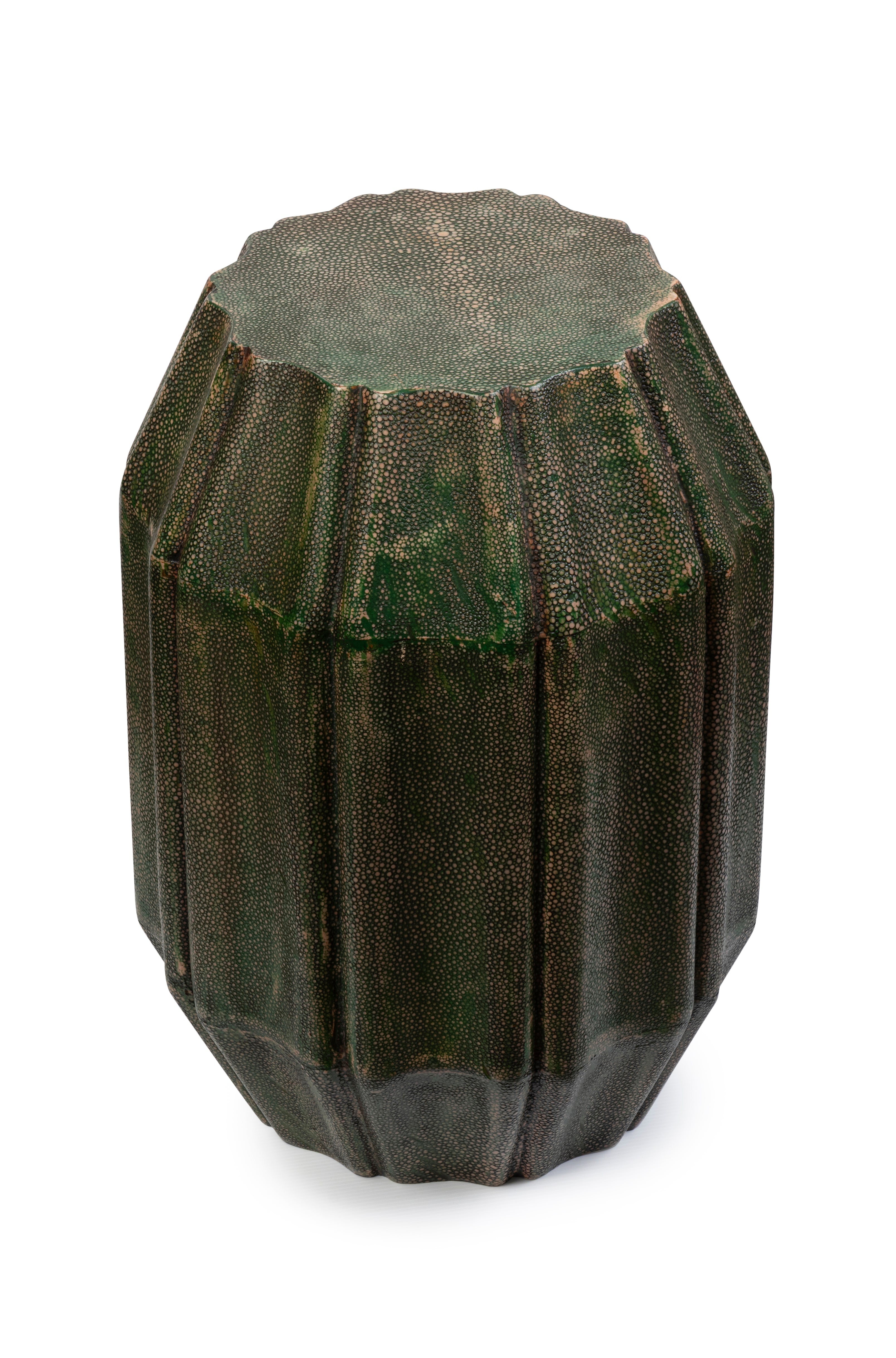 Shagreen Style Stool