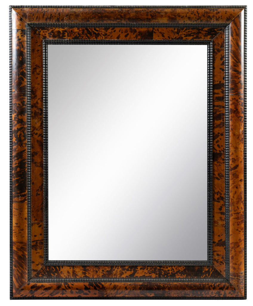 An English Mottled Tortoiseshell Mirror, Early 19th Century (GS 105)