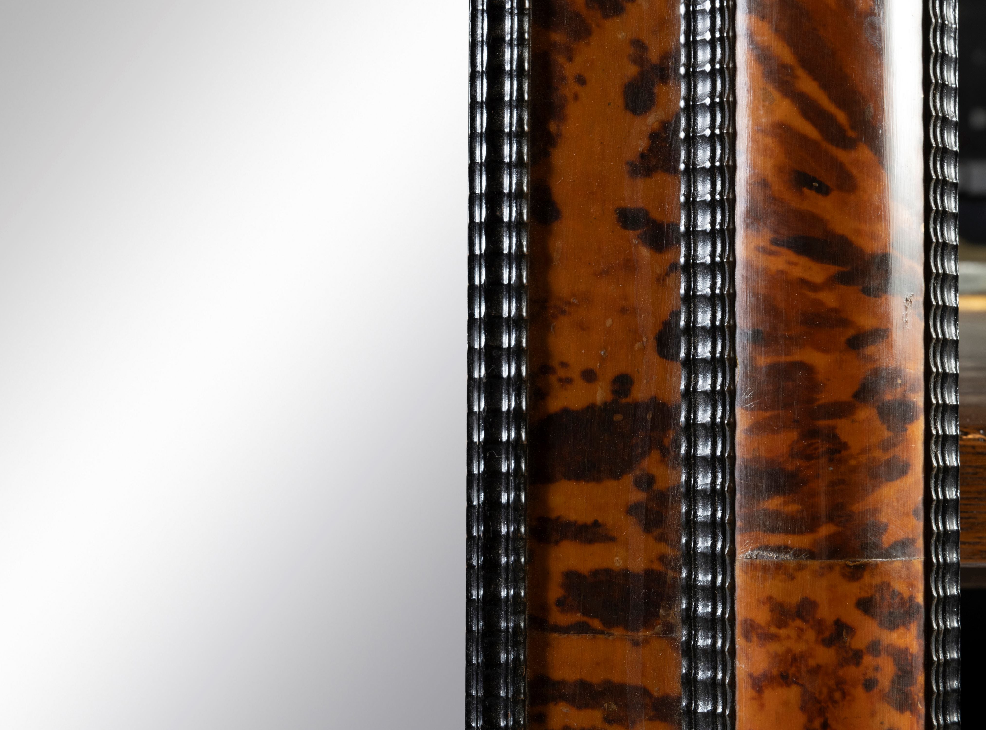 An English Mottled Tortoiseshell Mirror, Early 19th Century (GS 105)