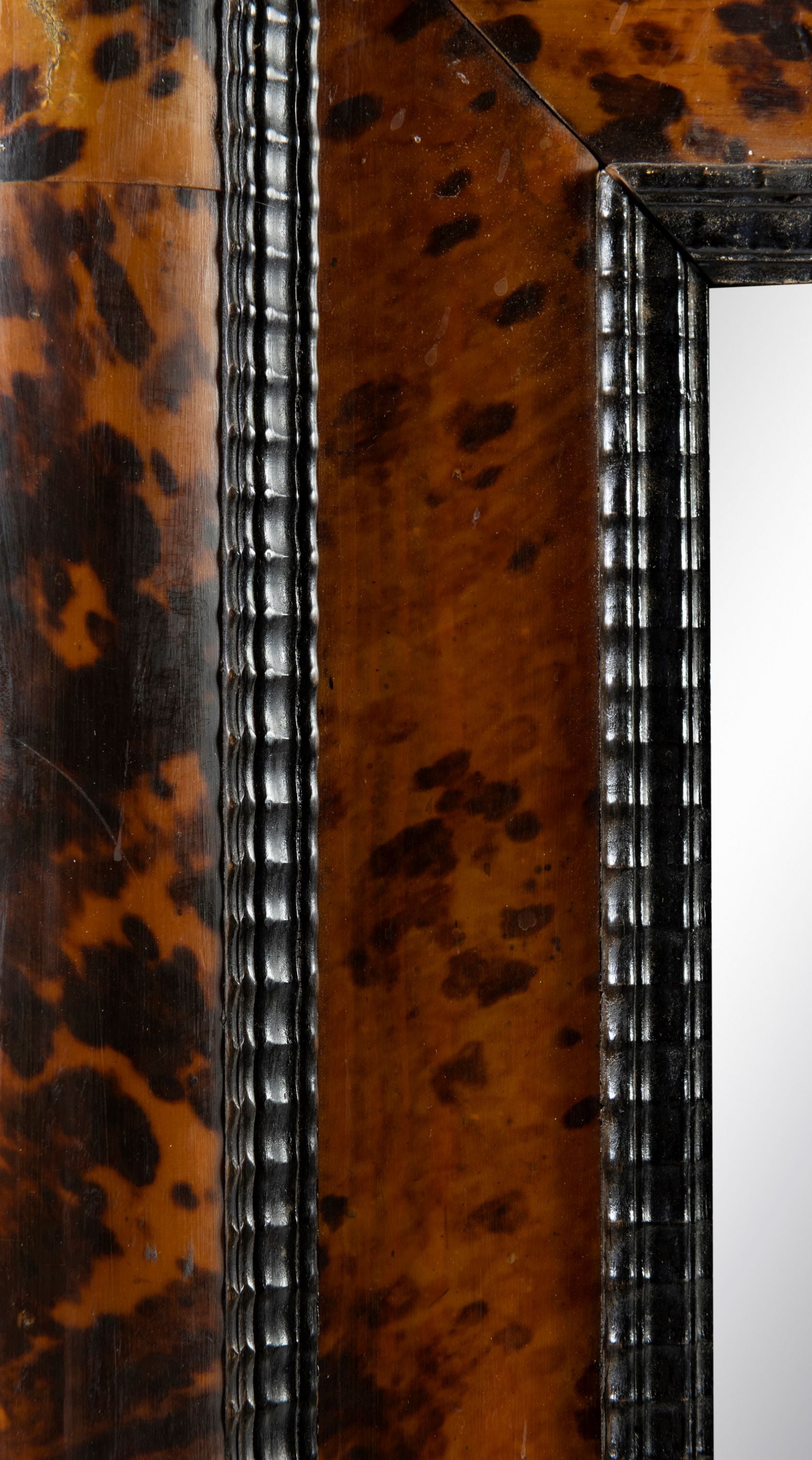 An English Mottled Tortoiseshell Mirror, Early 19th Century (GS 105)