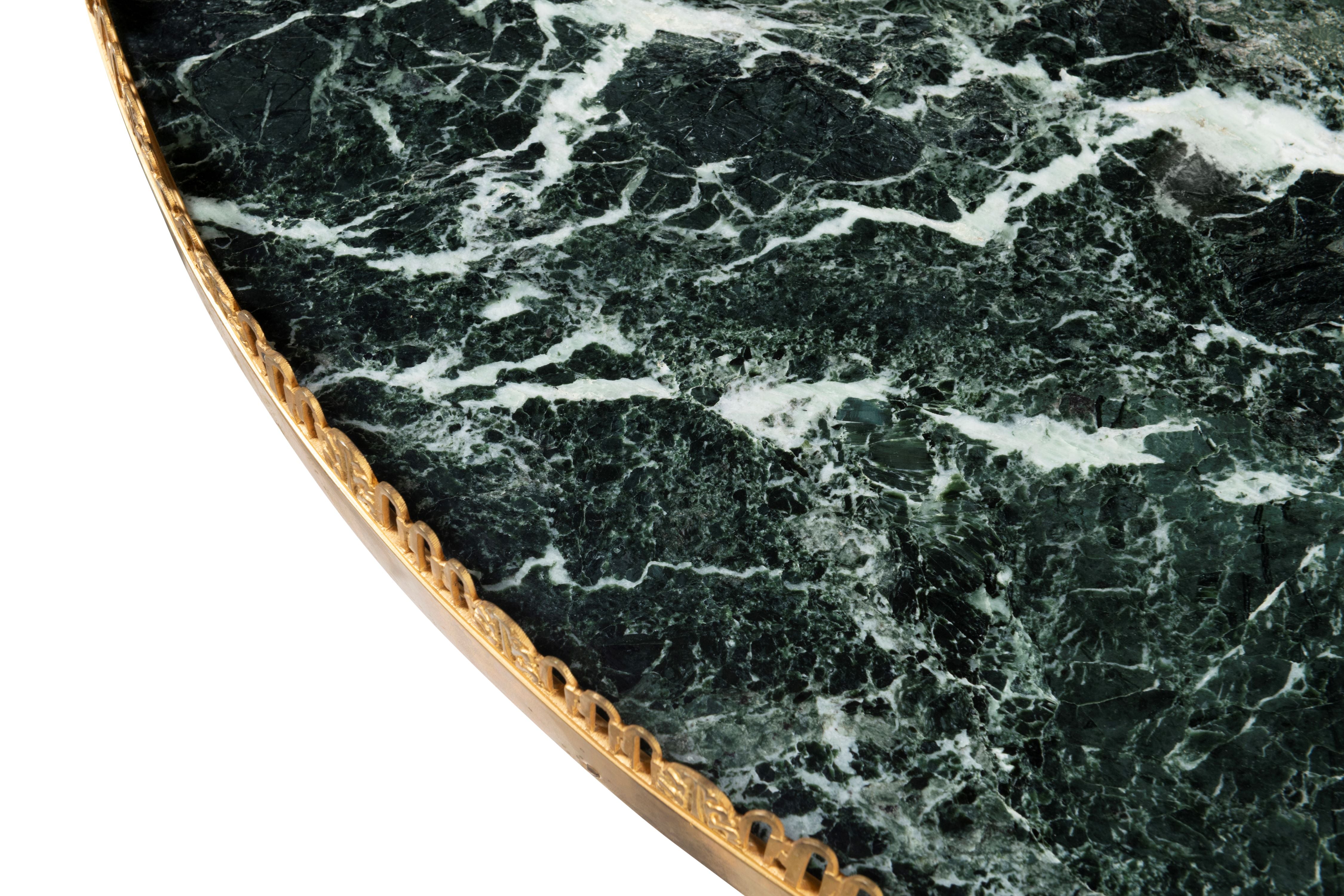 A French Gilt Bronze and Marble Top Gueridon, circa 1820 (GS 18)