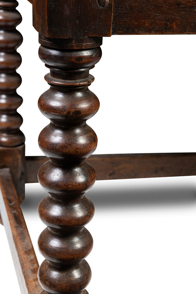 An Antique Spanish Walnut Occasional Table