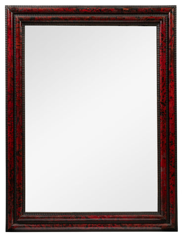 A 19th Century English Tortoiseshell Cushion Fronted Mirror (GS 73)