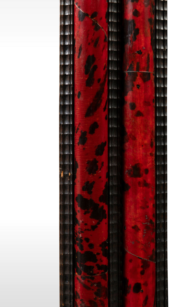 A 19th Century English Tortoiseshell Cushion Fronted Mirror (GS 73)