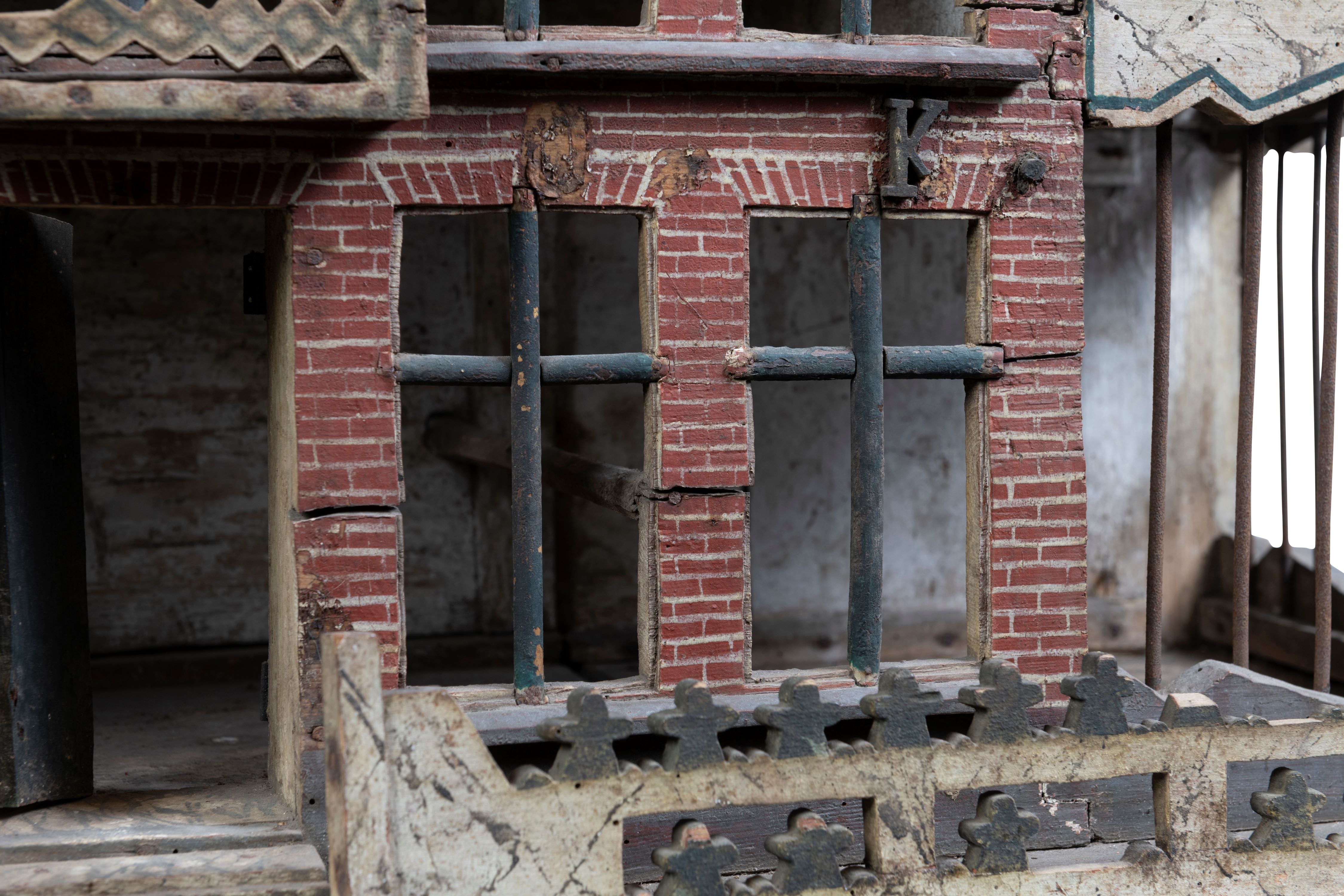 A 19th Century Dutch Architectural Bird Cage (GS 297)