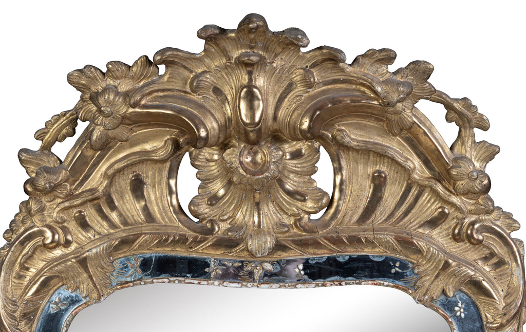 A French Regence Gilt Hall Mirror, Circa 1715-1723 (GS 264)