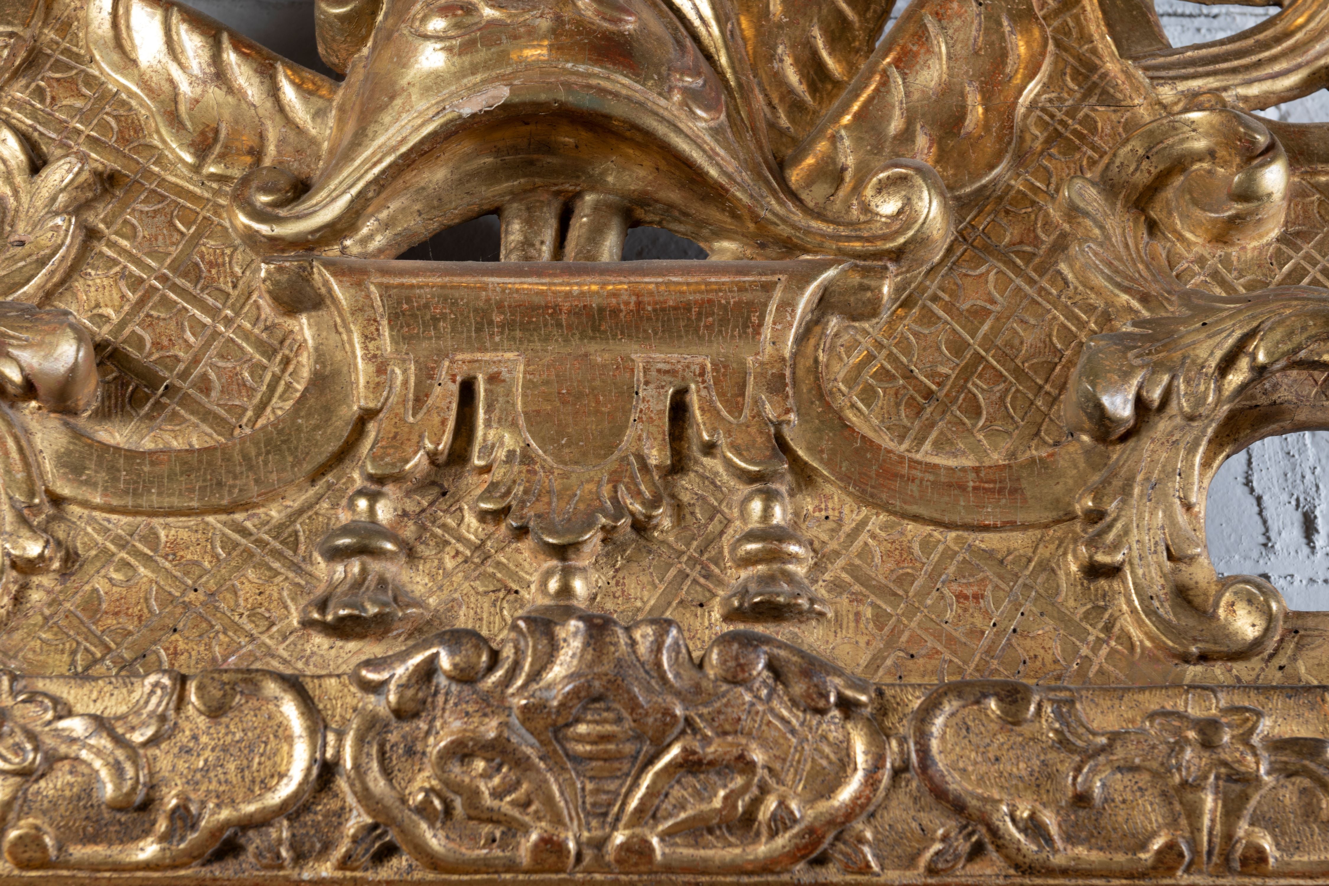 A French Giltwood Mirror, 18th Century (GS 385)