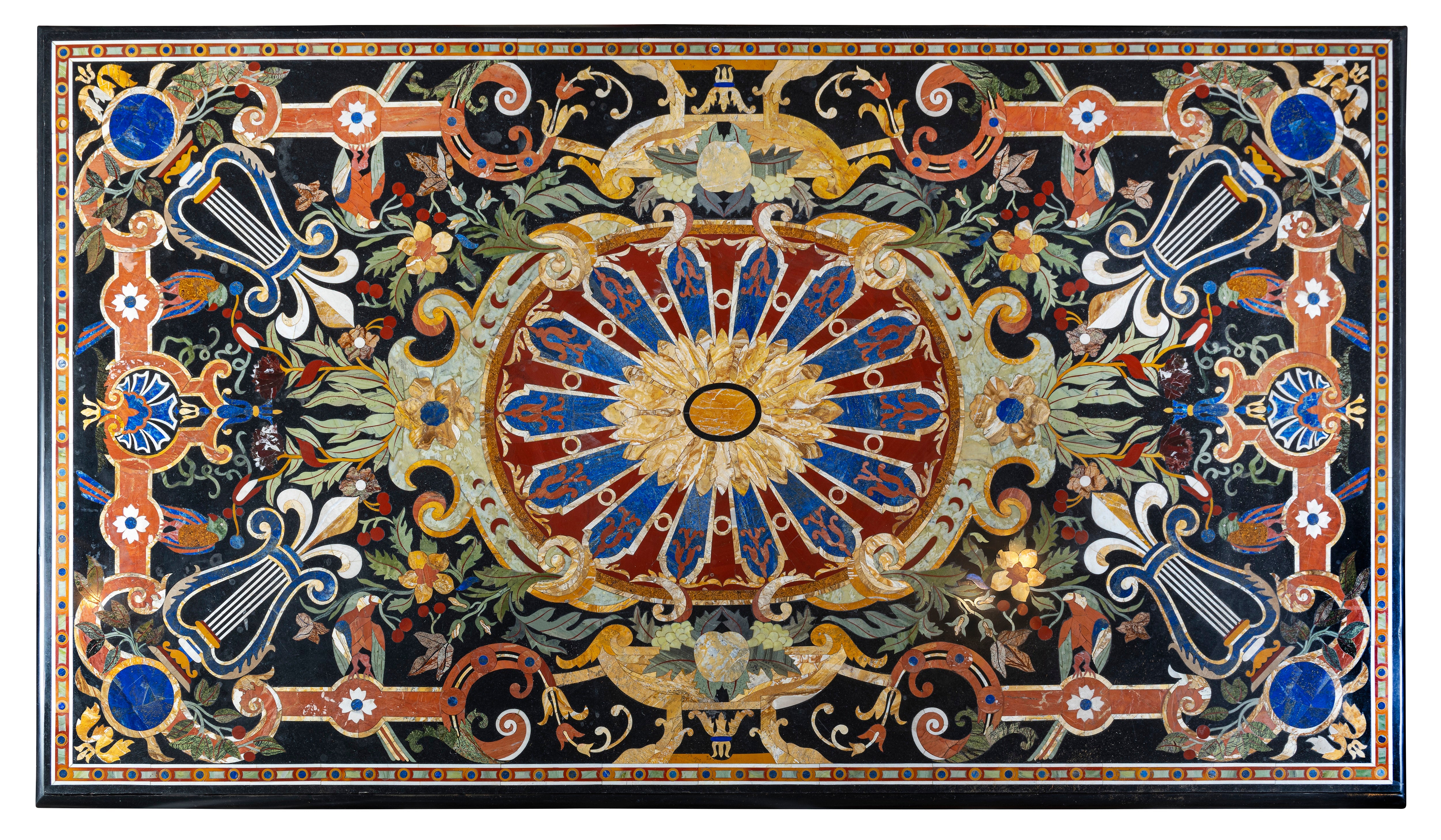 A Pietra Dura Table (GS. 408)
