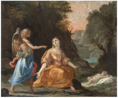 Two Oil Paintings on Copper, in the style of Annibale Carracci (1560–1609), Circa 1660-1680's.