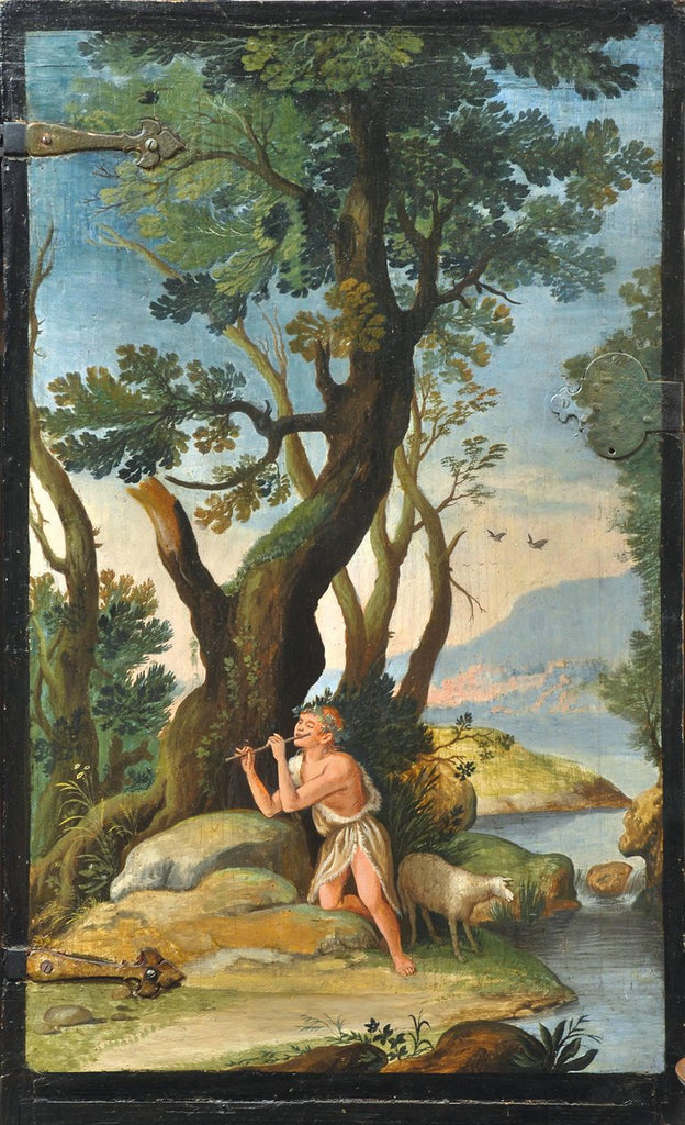 Important Italian Painted, Ivory Inlaid Ebony and Ebonized Cabinet, circa 1860