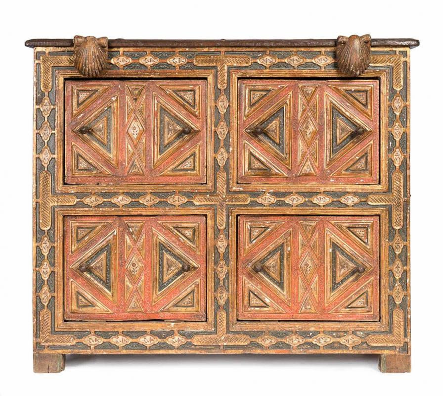 A Rare Late 17th Century Spanish Vargueno