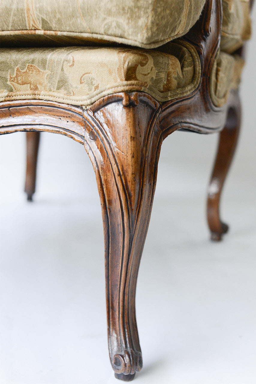 French Commins Style Fauteuil