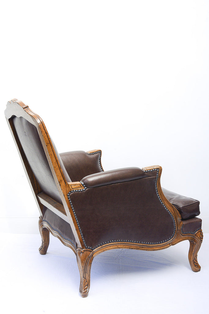 A Pair of Louis XV Style Bergeres