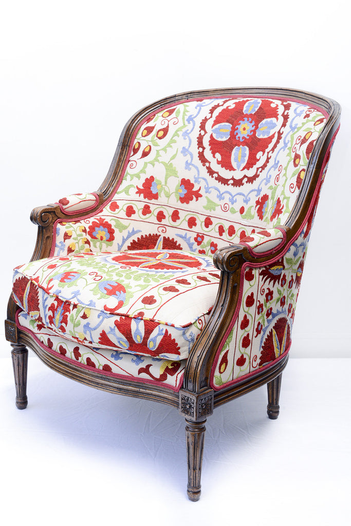 A Louis XVI Style Tub Chair