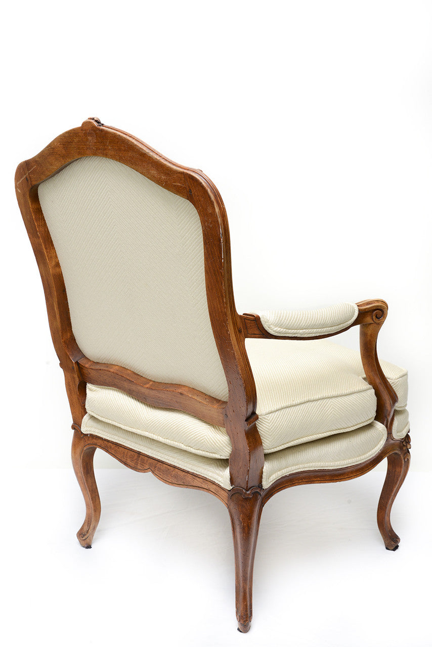 A Louis XV Style Fauteuil