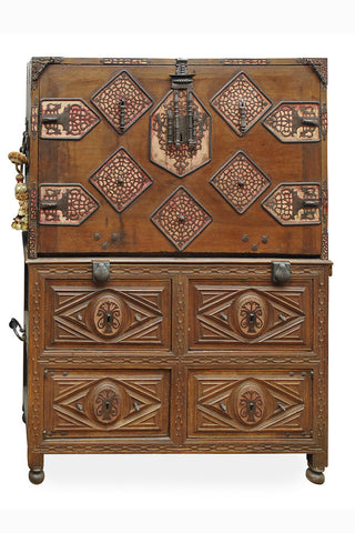 A 17th Century Spanish Walnut Vargueno