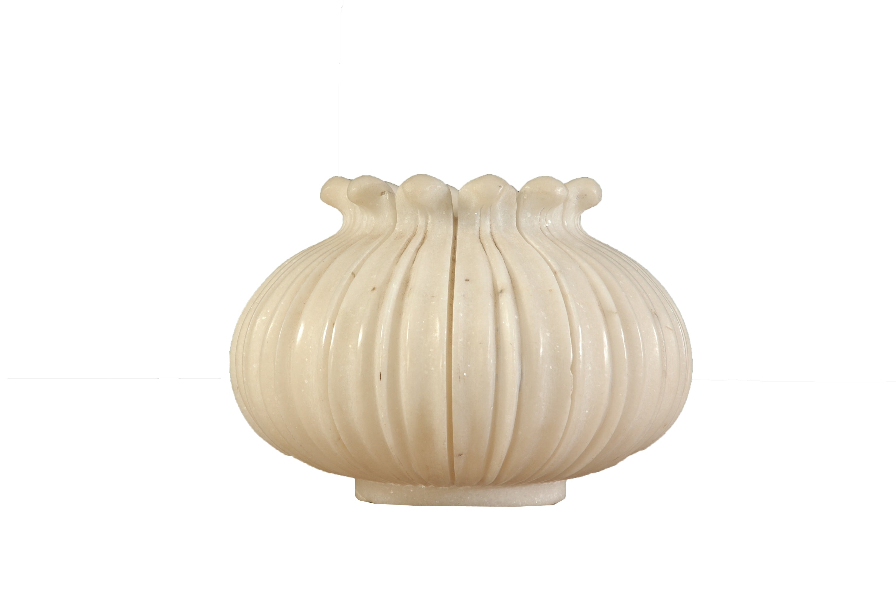 Small Marble Lotus Bowl