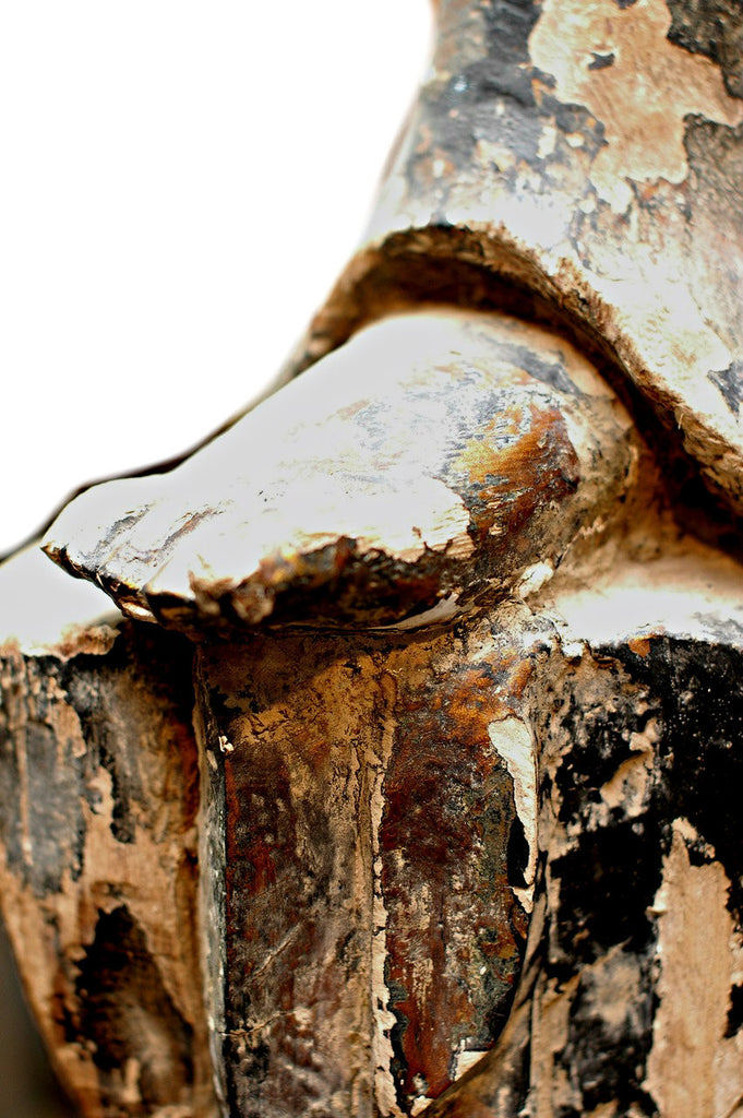 A Chinese Carved Wood Figure of Guanyin, Late Ming Dynasty