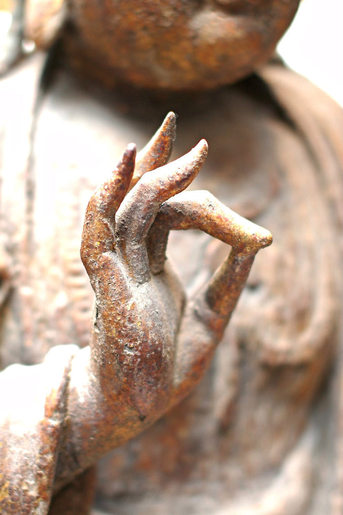 A Chinese Carved Wood Figure of Guanyin, Ming Dynasty (1368-1644)