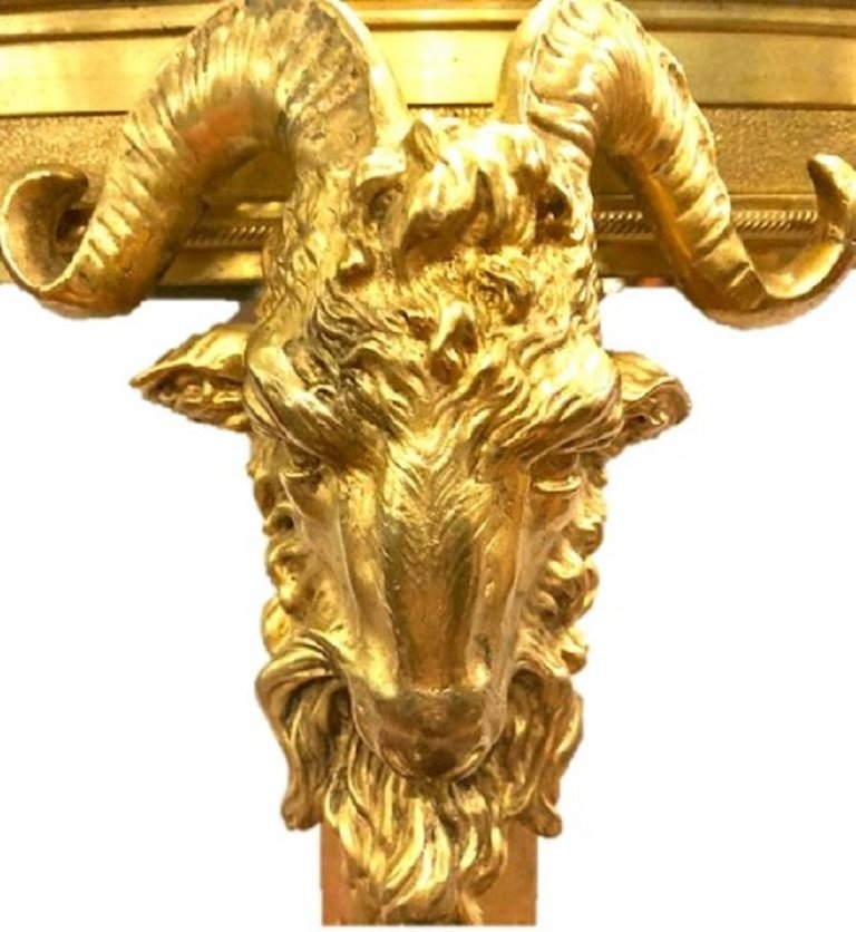 A French Early 19th Century Louis XVI Style Marble-Top Gueridon