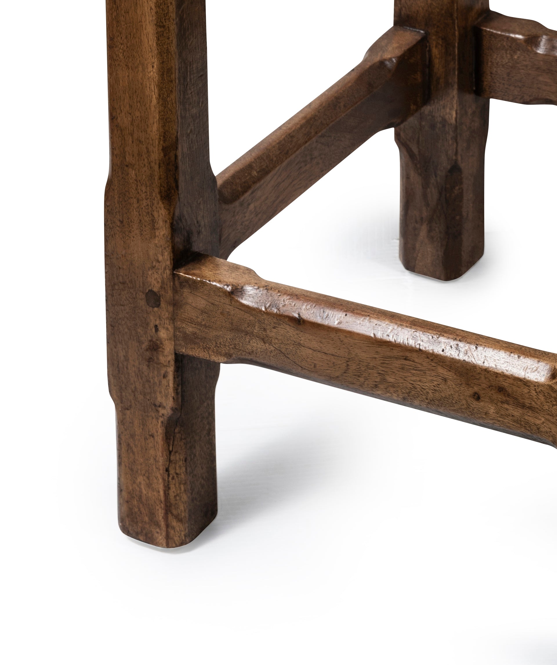 Chamfered Leg Bar Stools