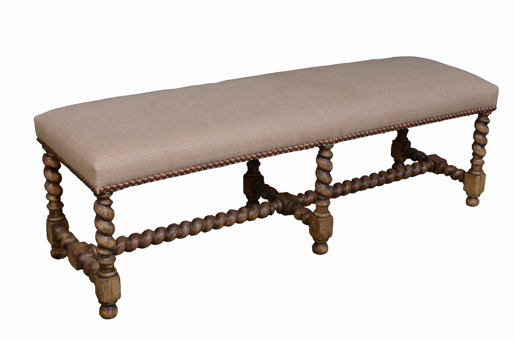Charles II Style Ottoman