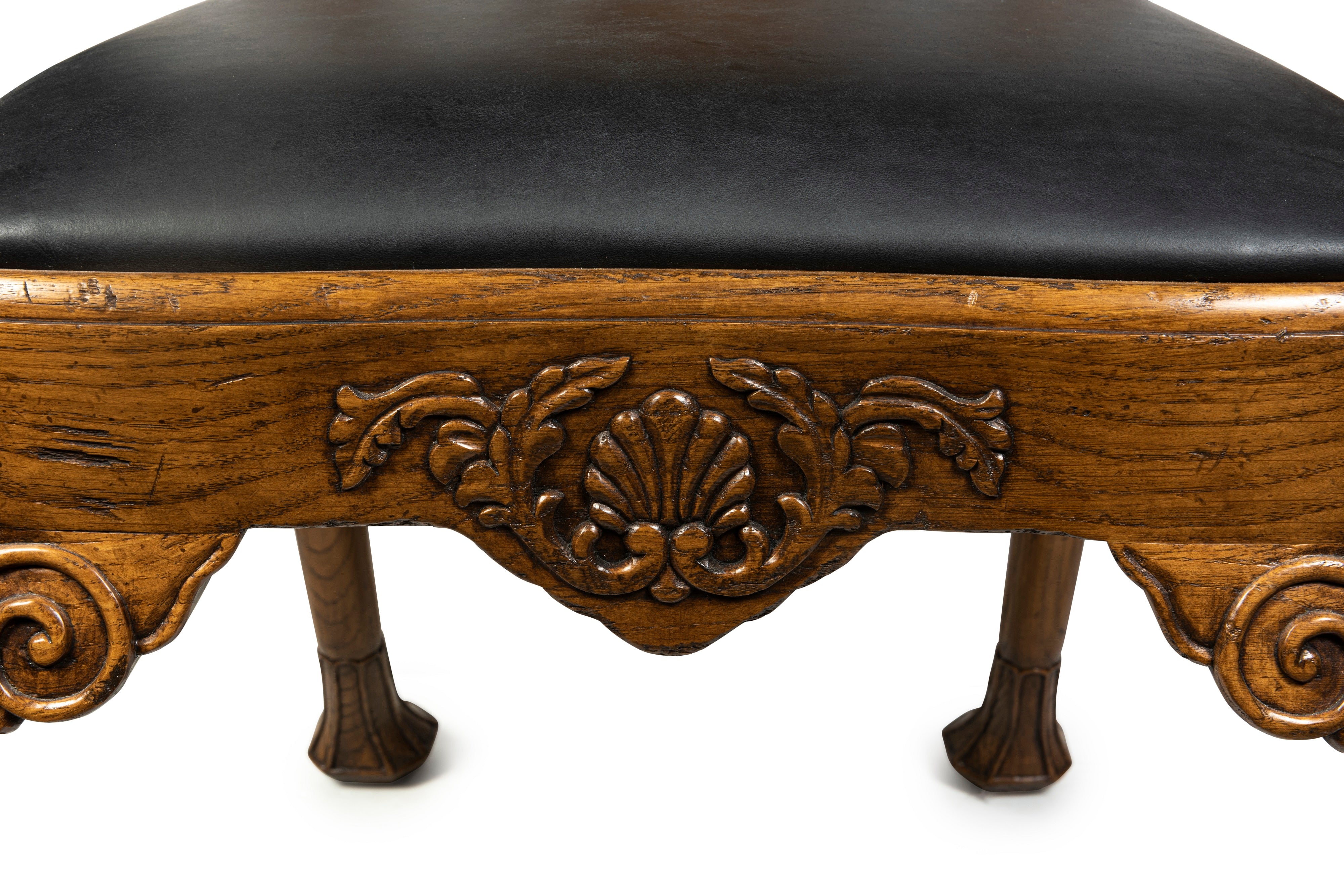 A Queen Anne Style Dining Chair