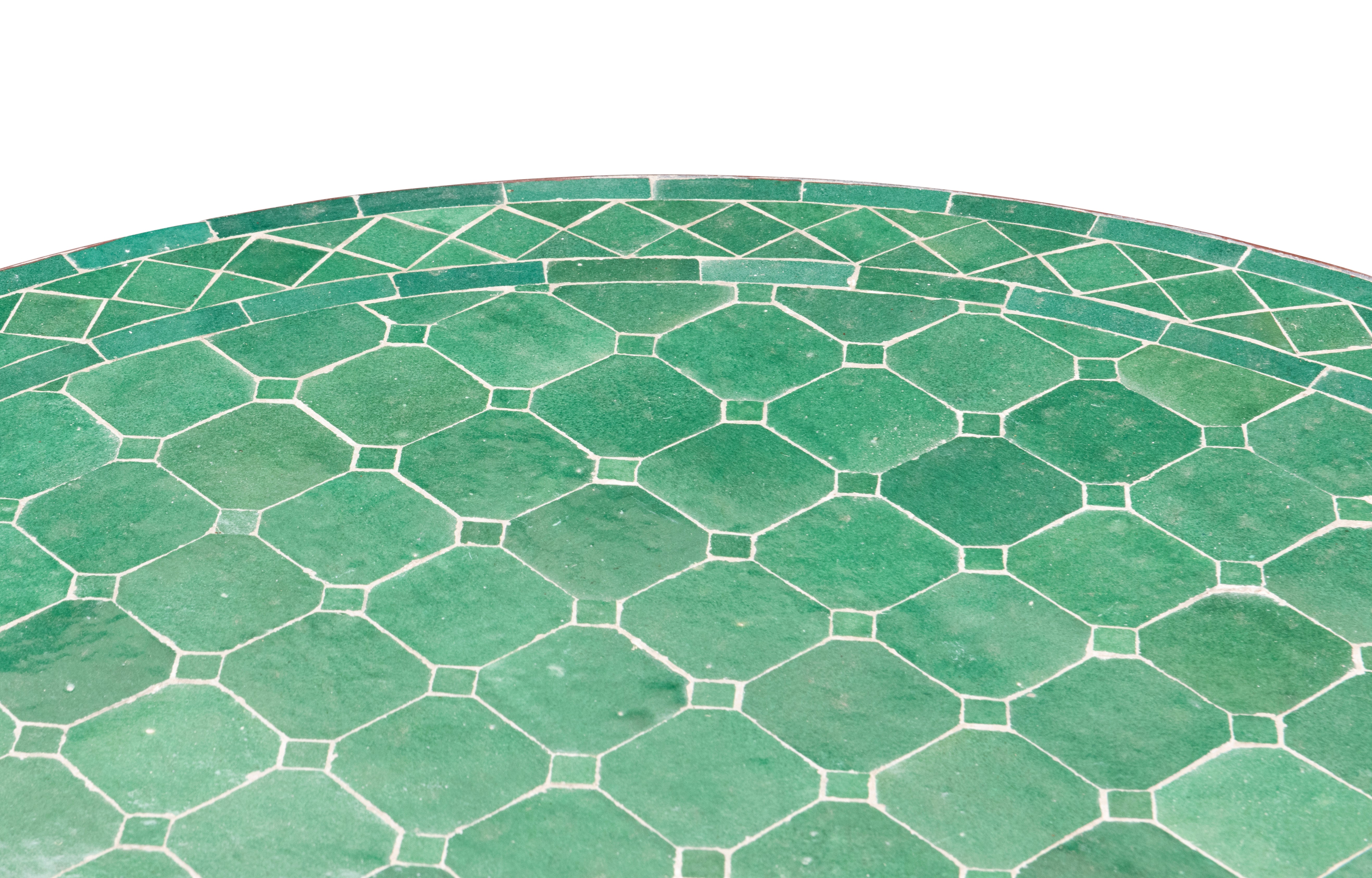 Moroccan Tile Top Table