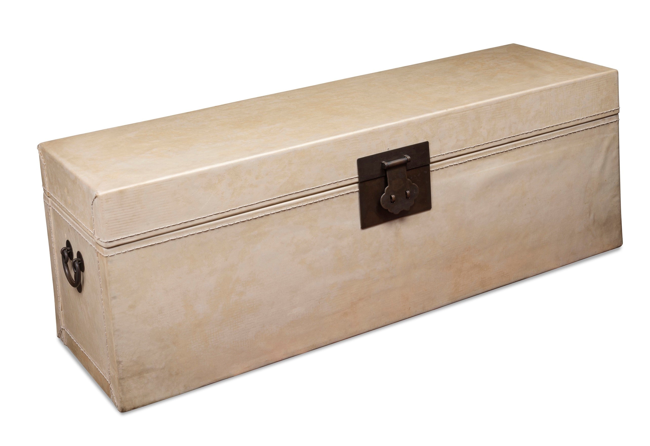 A Pair of Velum Covered Trunks