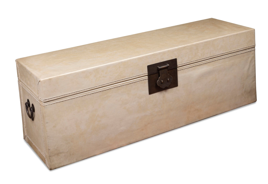 A Pair of Velum Covered Trunks