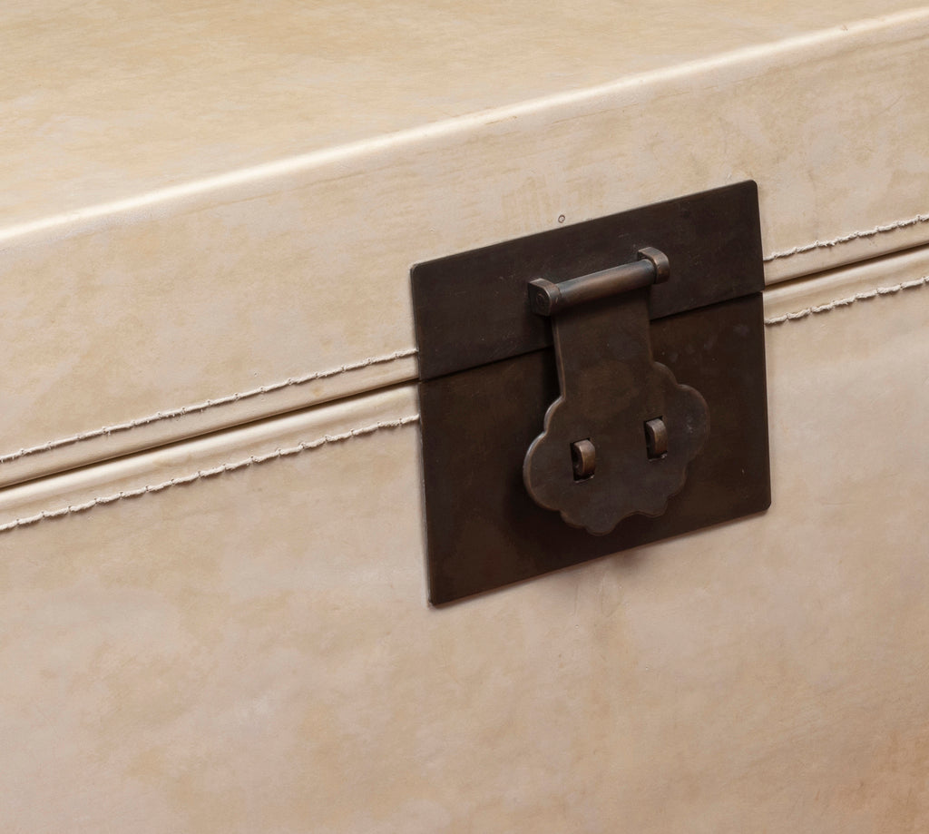 A Pair of Velum Covered Trunks