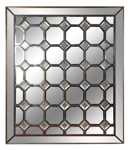 A Contemporary " Hollywood" Wall Mirror
