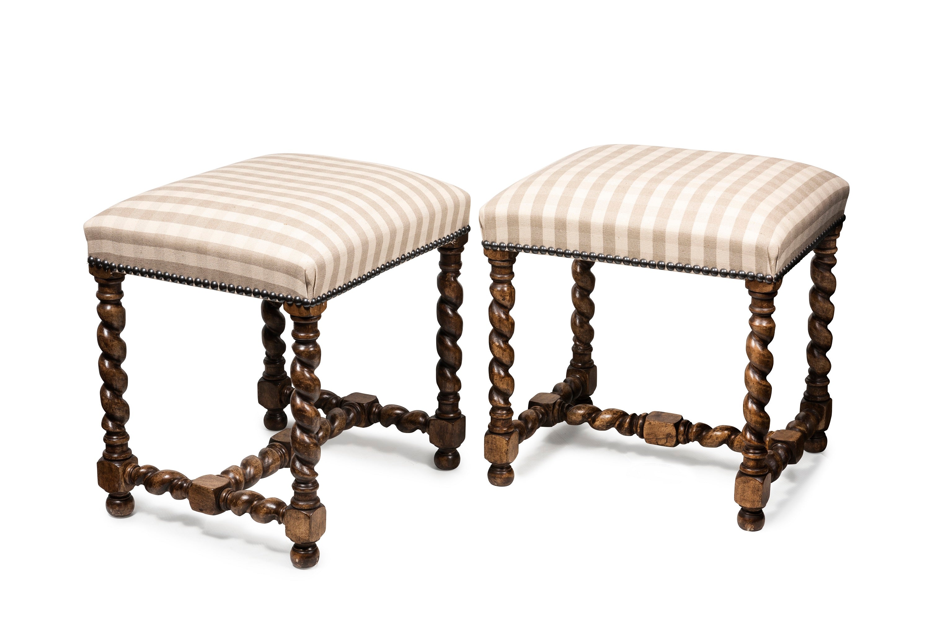 A Charles II Style Ottoman