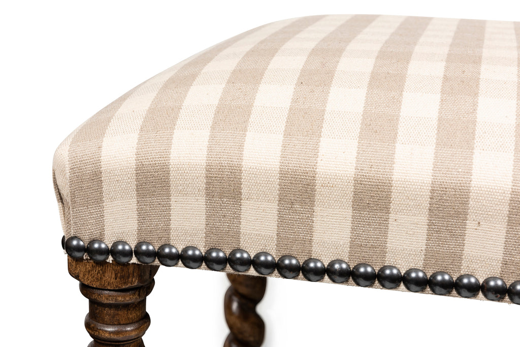 A Charles II Style Ottoman