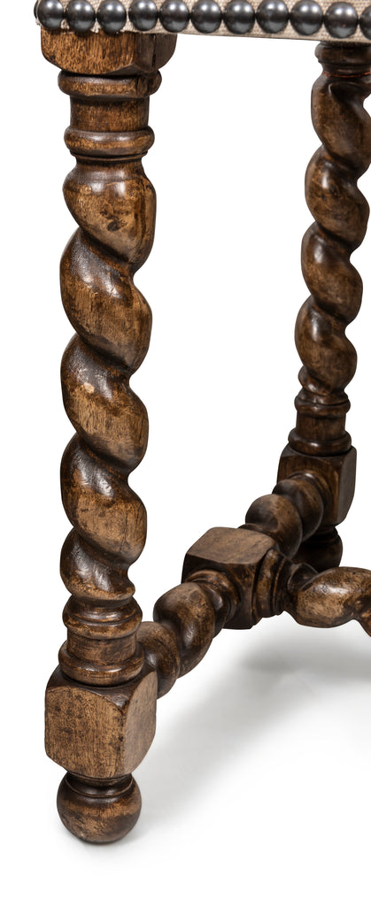 A Charles II Style Ottoman